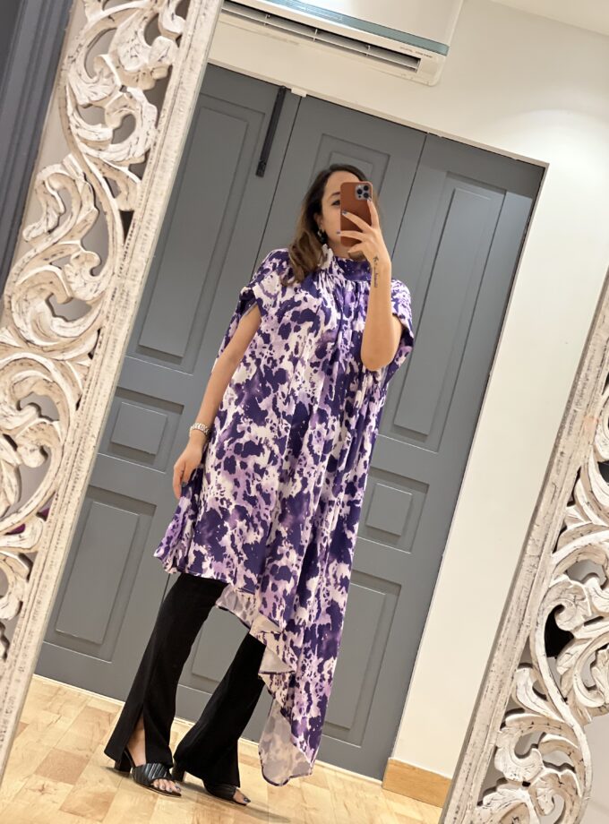 Nerry long top with belt