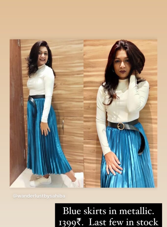 Metallic Skirt