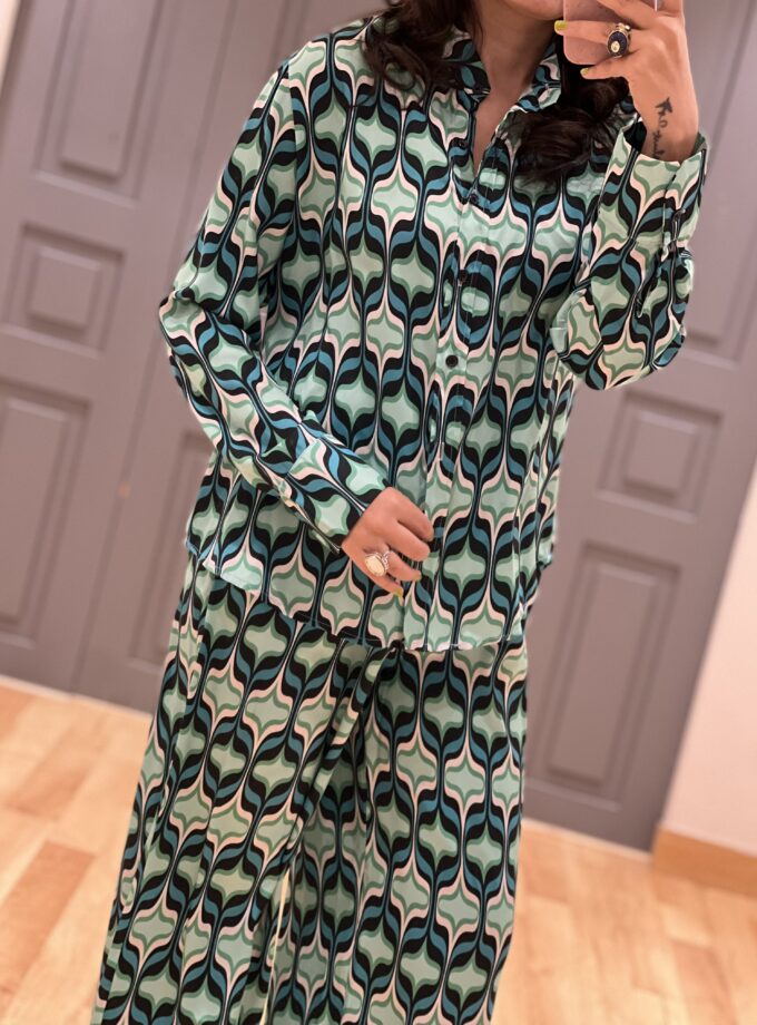 merlin printed coord set