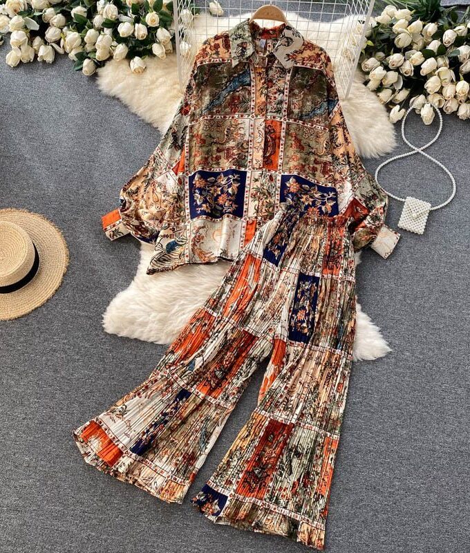 Sasha Printed Coord set