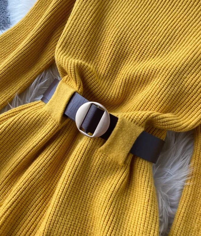 Kelly Pullover - sweater Warm Dress without belt