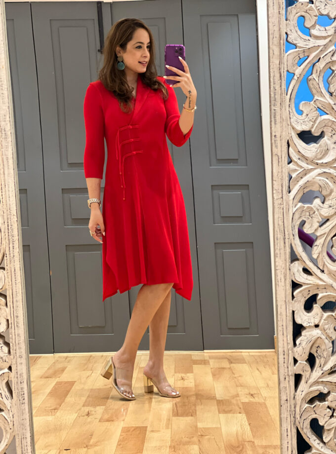 Abya pleated coord set