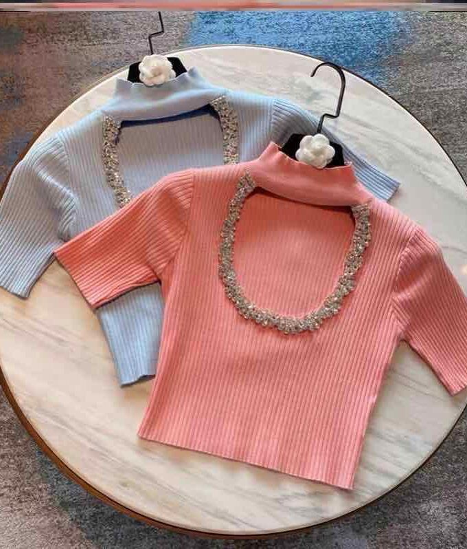 Ton Luxe Sequin Top