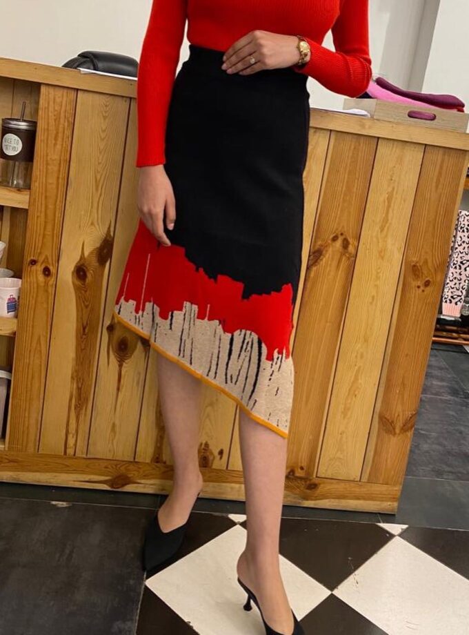 Printed Warm Skirt