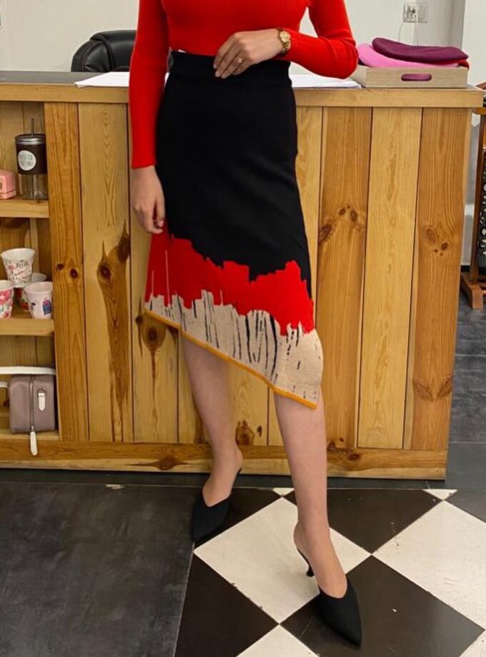 Printed Warm Skirt
