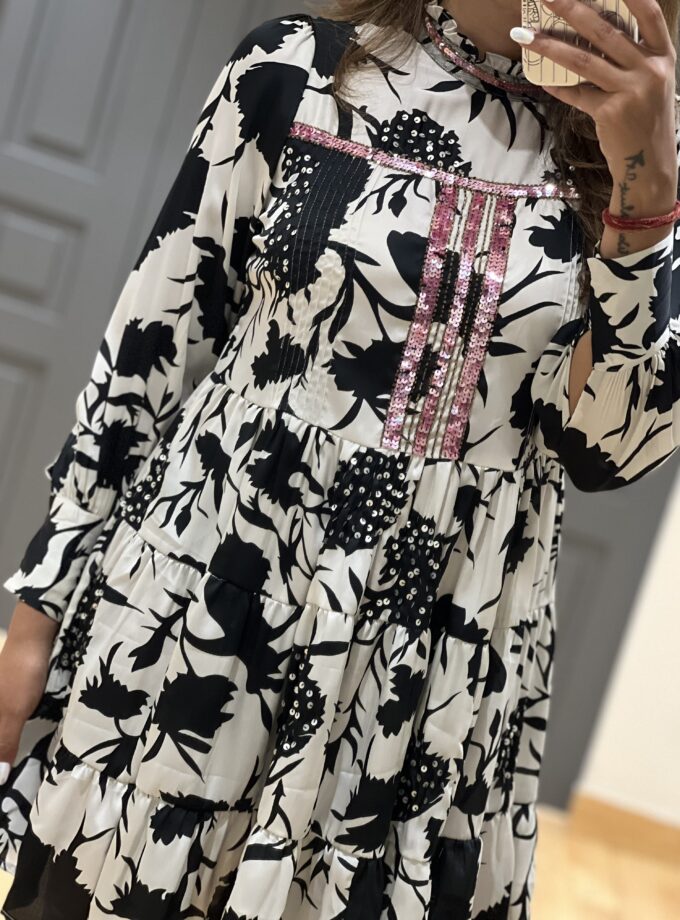 Floral sequin Dress