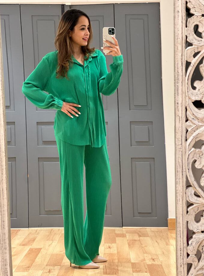 Mesta pleated coord set