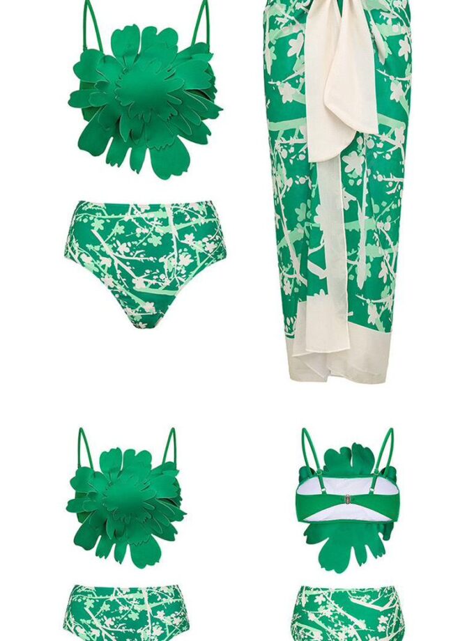 Nina luxe swimwear : bikini with sarong