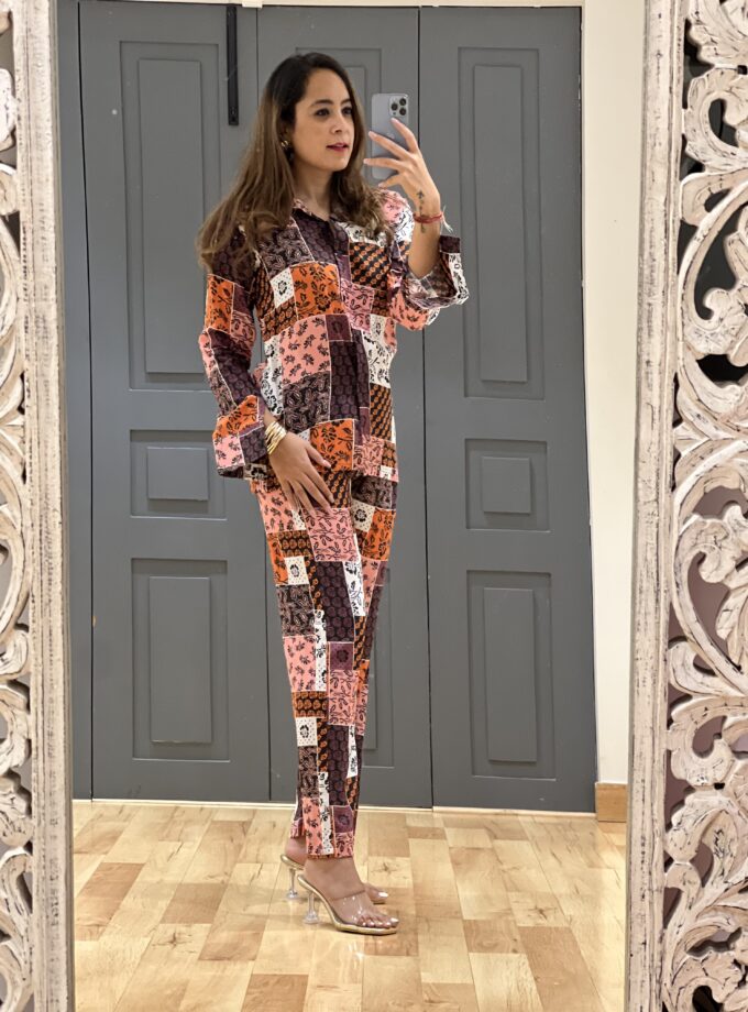 Newa printed coord set