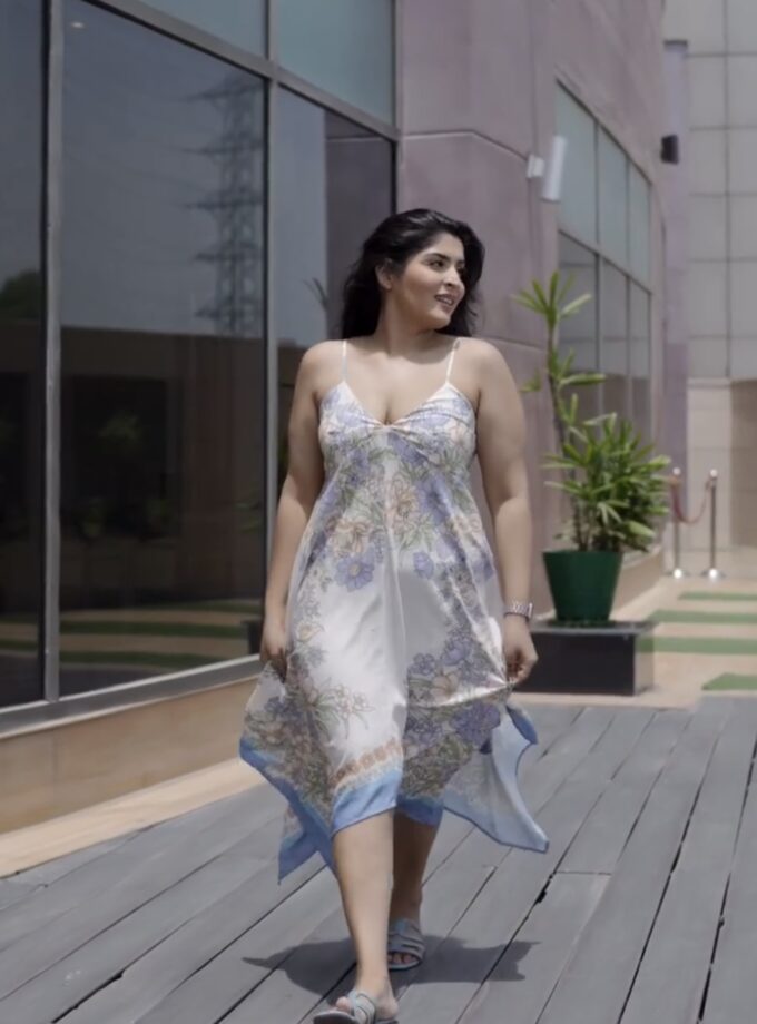 Sherin printed dress