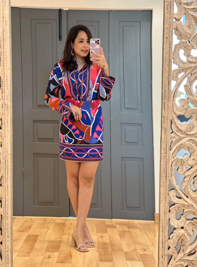 Venice Skirt & Shirt Coord Set