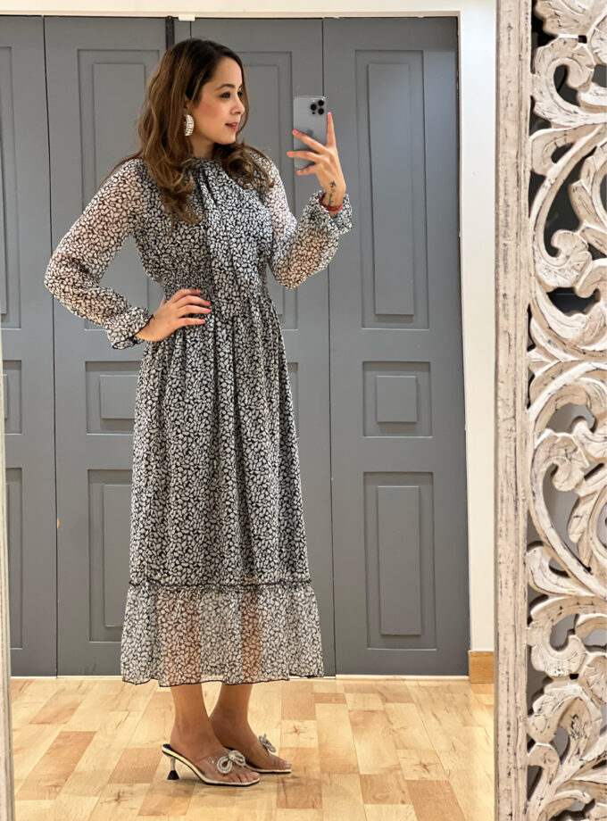Kren printed long Dress