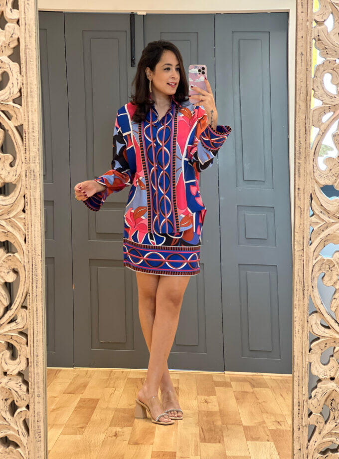 Venice Skirt & Shirt Coord Set