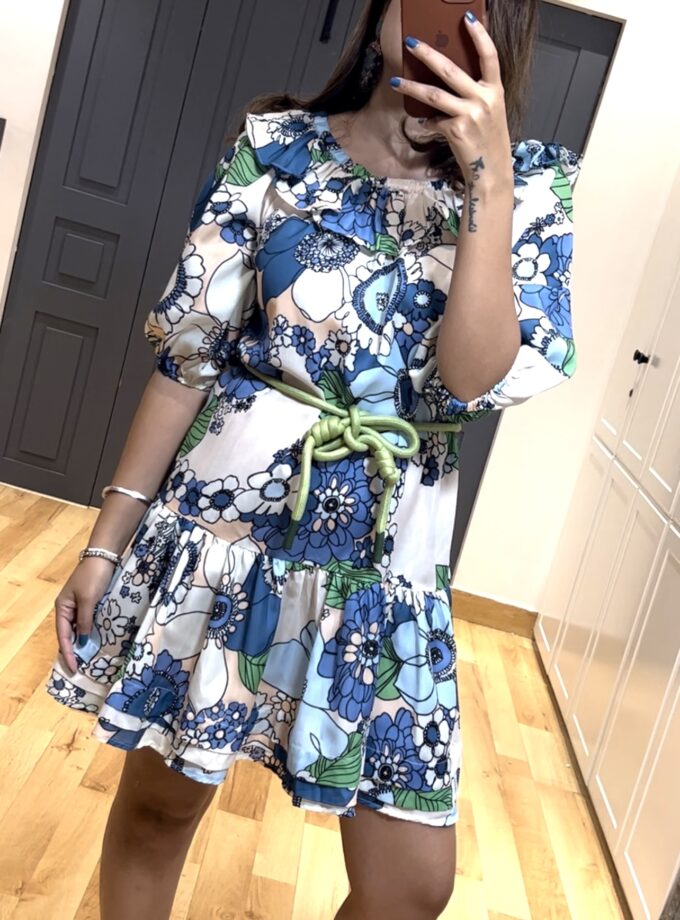 Tinsy Dress with belt