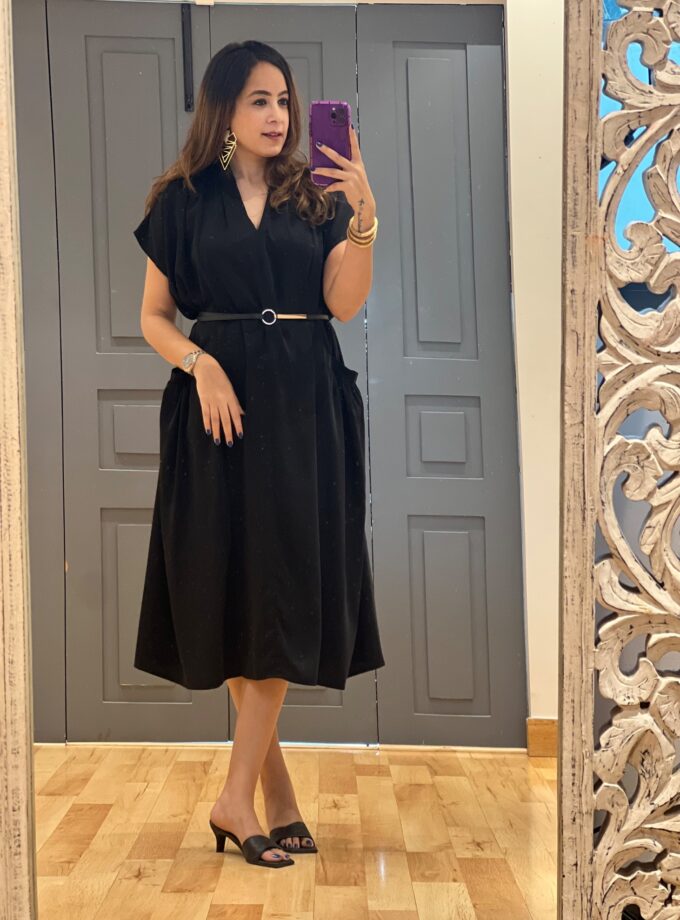 Hibr dress with belt