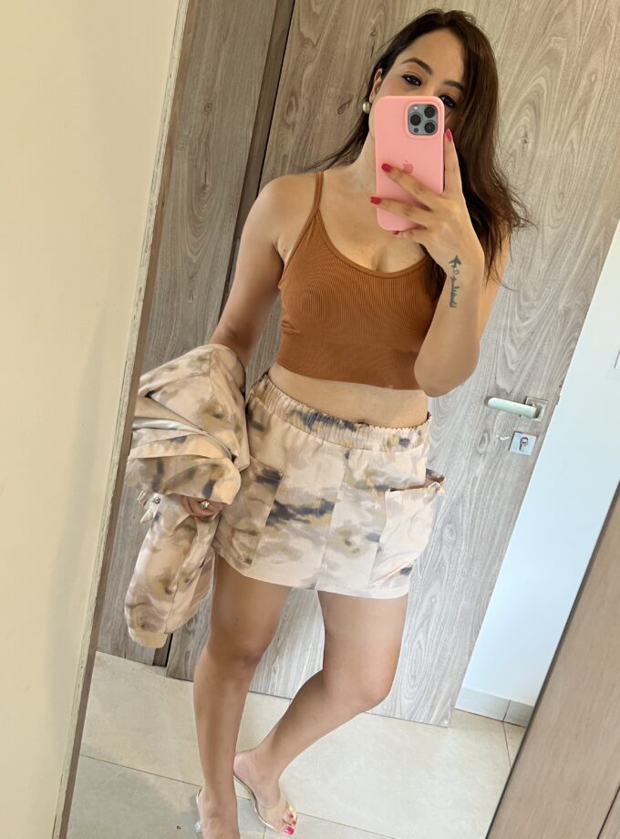 bomber Coord Set : jacket & skirt set