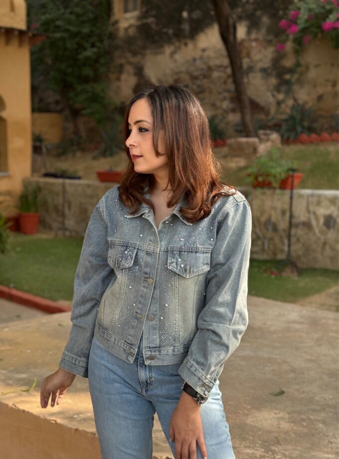 Hanel Embellished Denim Jacket