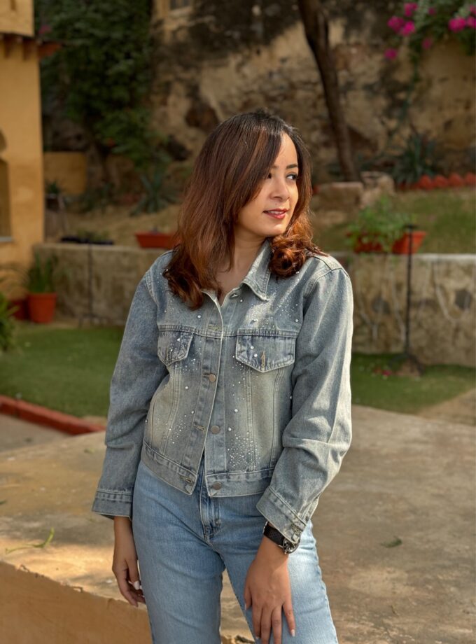 Hanel Embellished Denim Jacket
