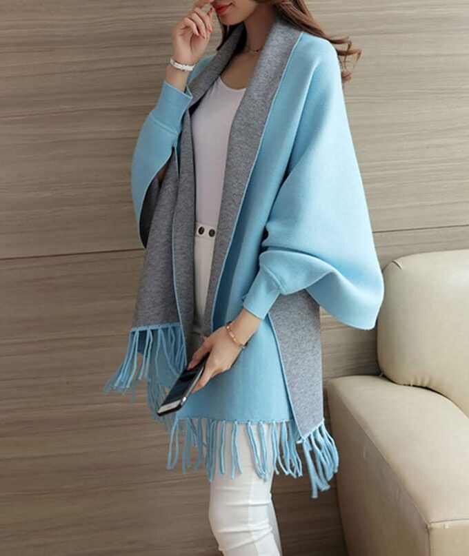 Lorna Wrap With Sleeves