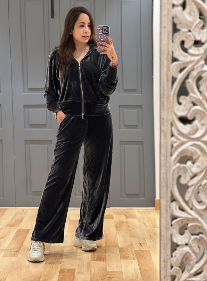Luxe Velvet coord Set