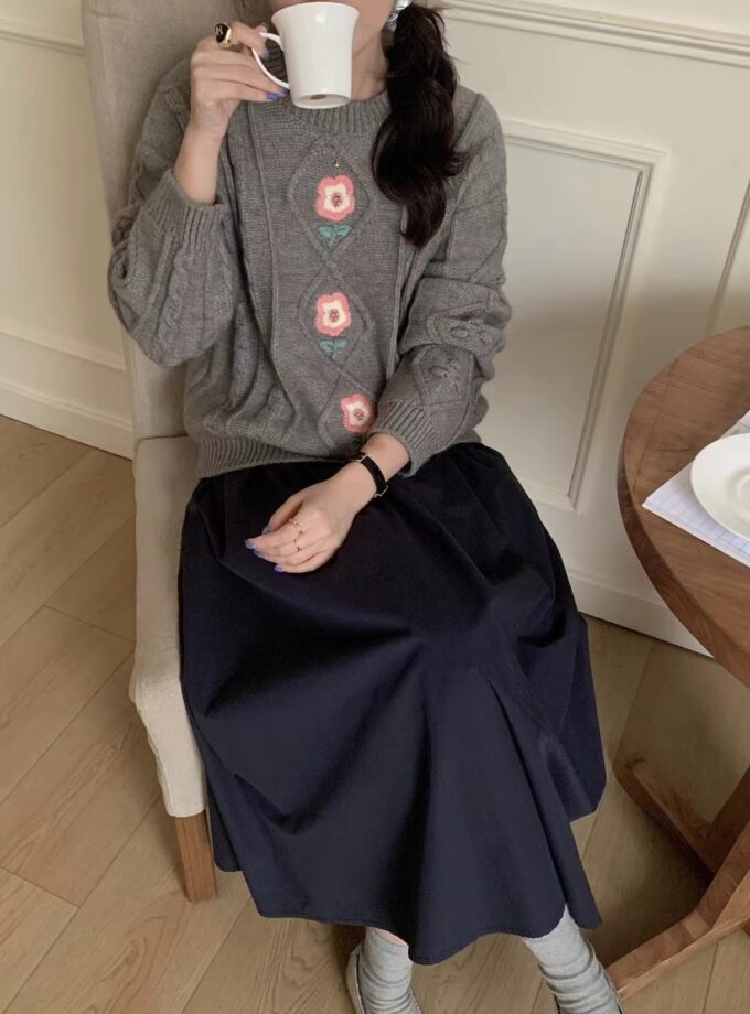 Ilika floral Sweater - Pullover