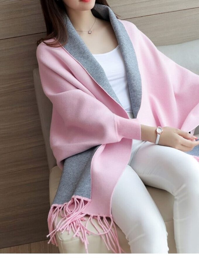 Lorna Wrap With Sleeves