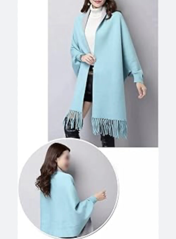 Lorna Wrap With Sleeves