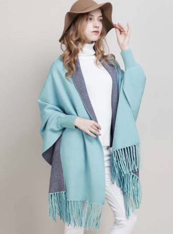 Lorna Wrap With Sleeves