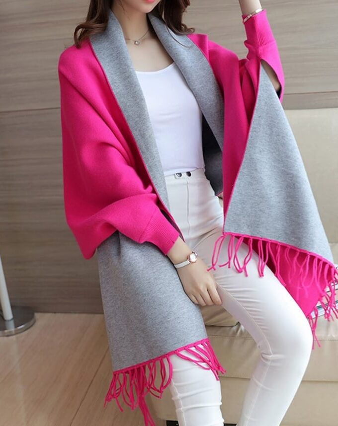 Lorna Wrap With Sleeves