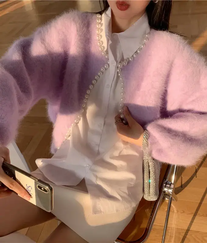 Te Amo Pearl Sweater - Cardigan
