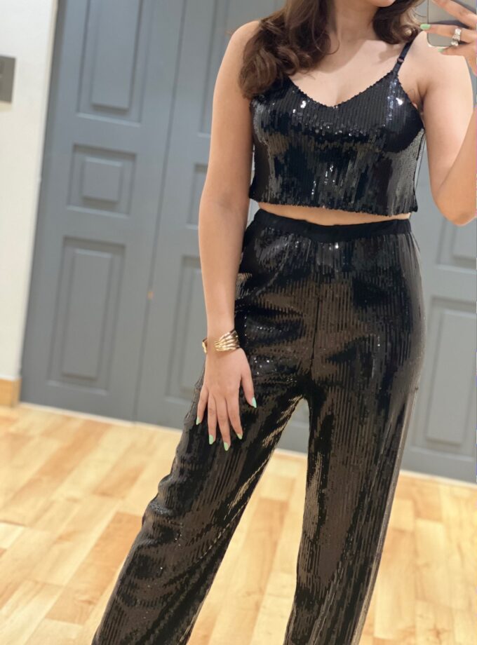 Sien Luxe sequin coord set