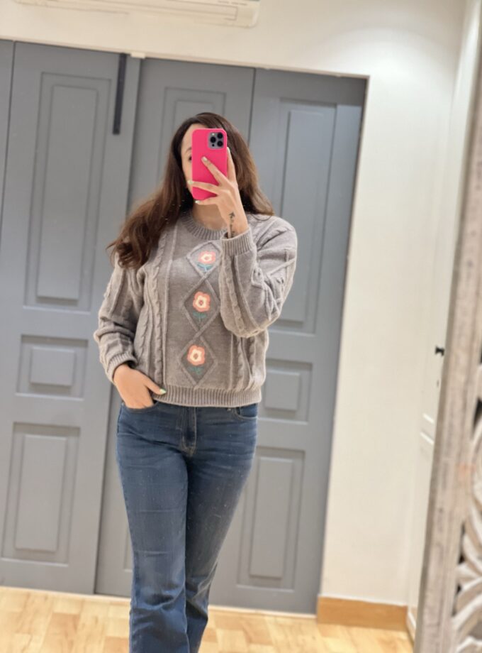 Ilika floral Sweater - Pullover