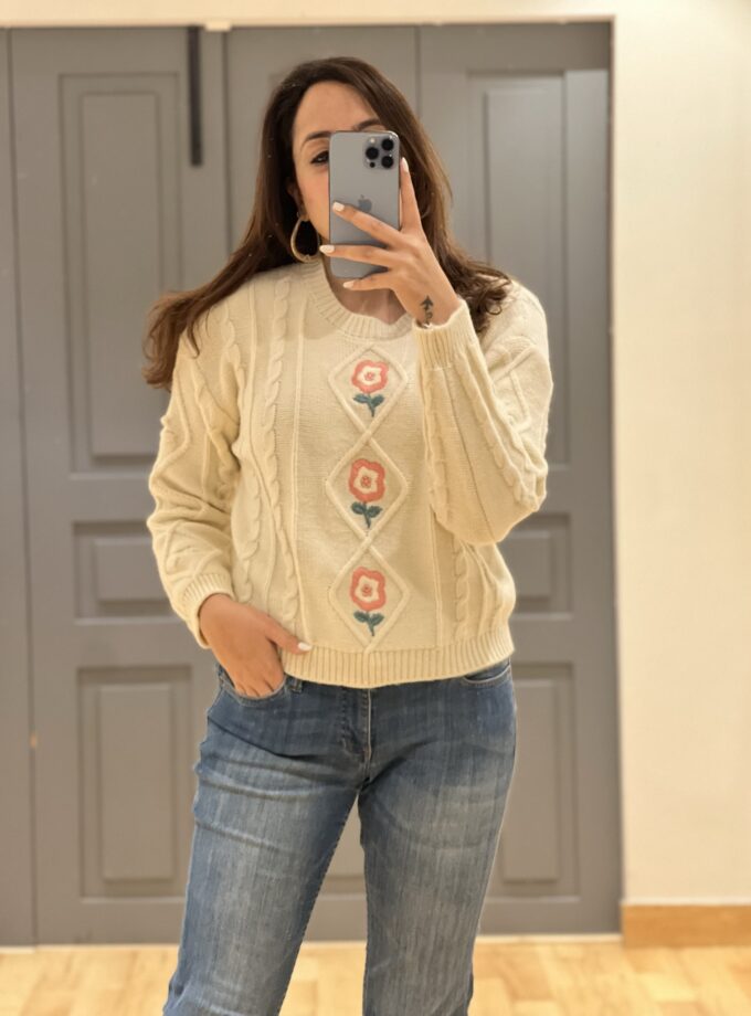 Ilika floral Sweater - Pullover