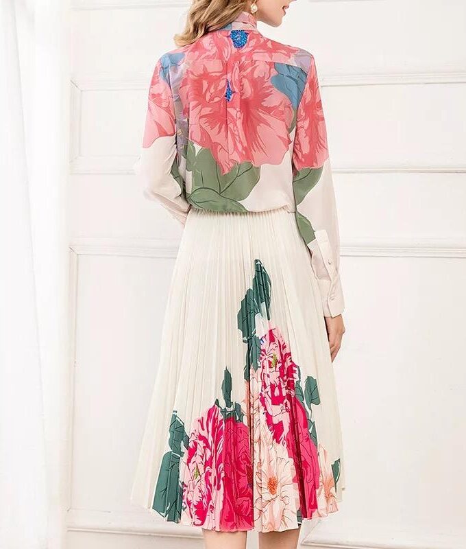Nora Skirt & Shirt Coord Set