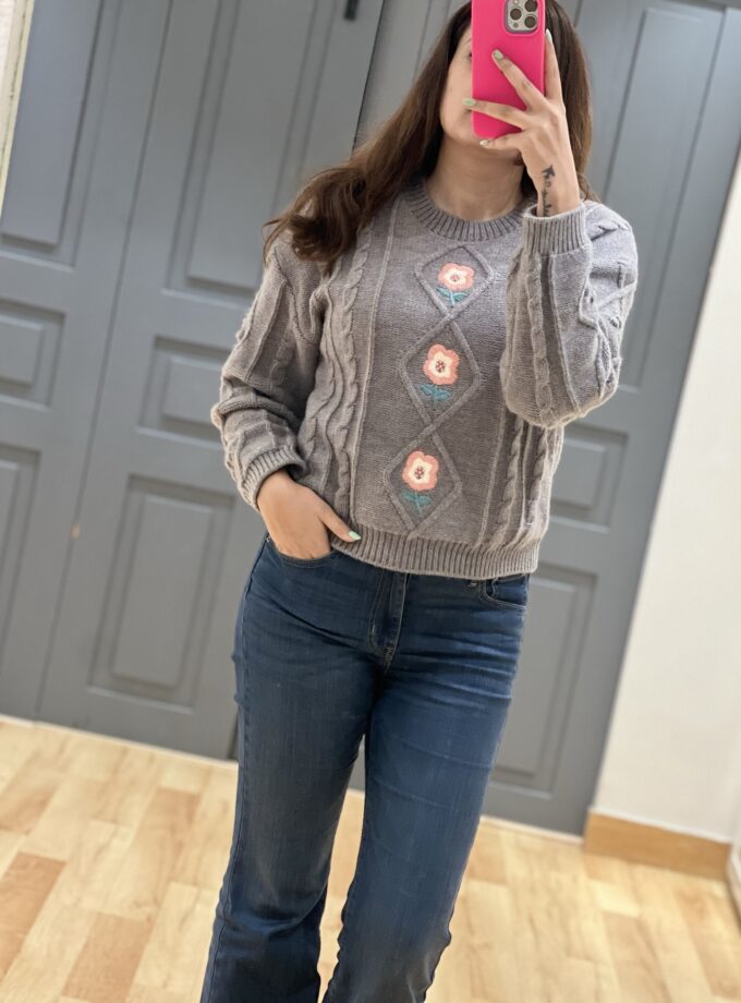 Ilika floral Sweater - Pullover