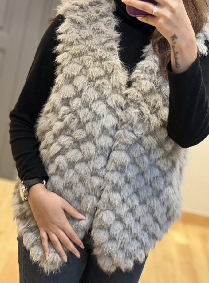 Tessa faux fur jacket