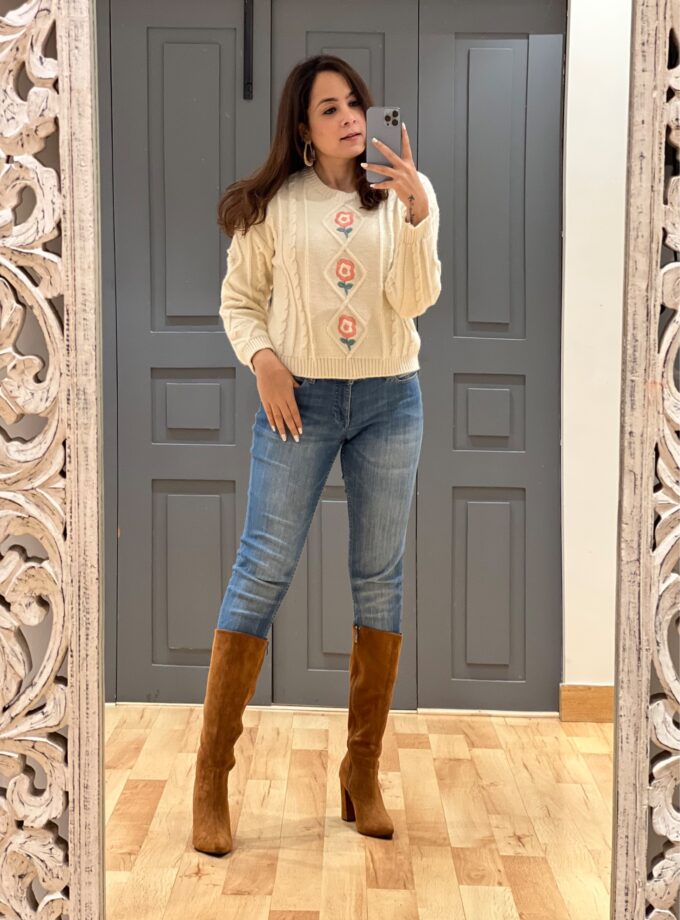 Ilika floral Sweater - Pullover