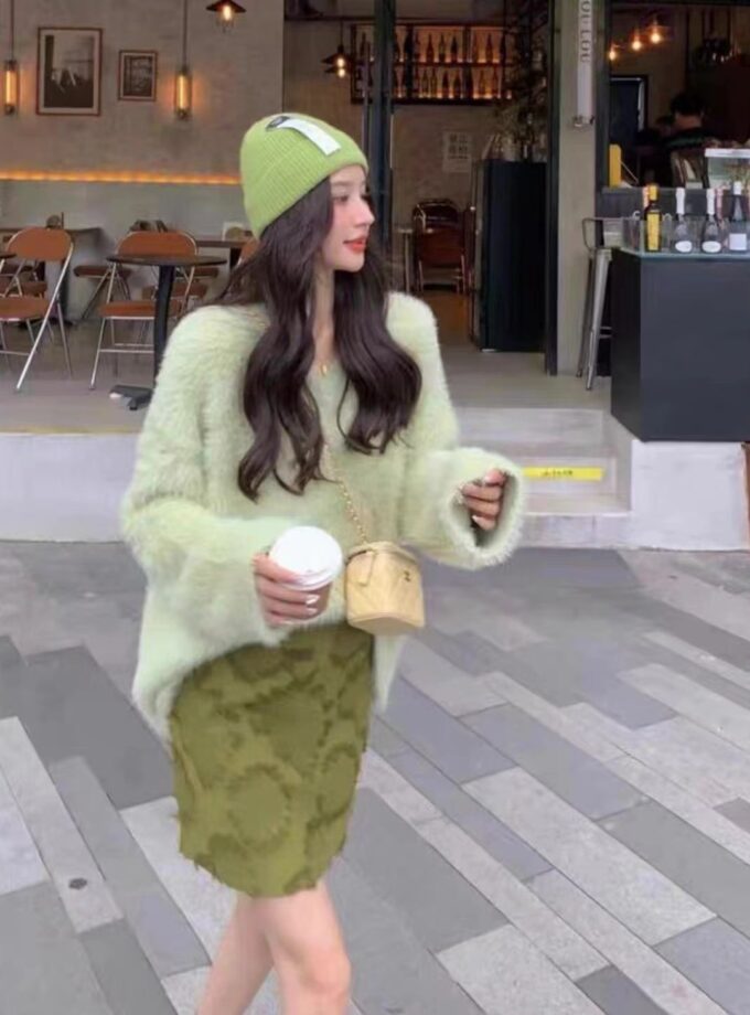 Tammy Faux Fur Dress