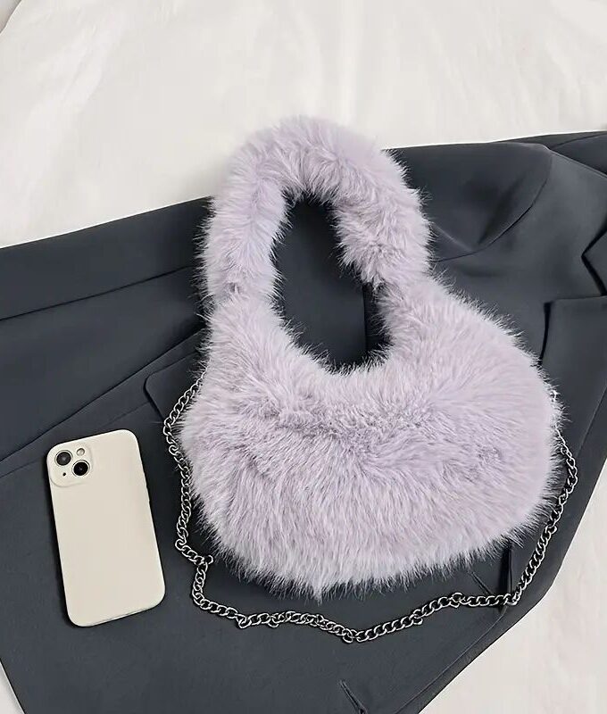 Krin faux fur Bag