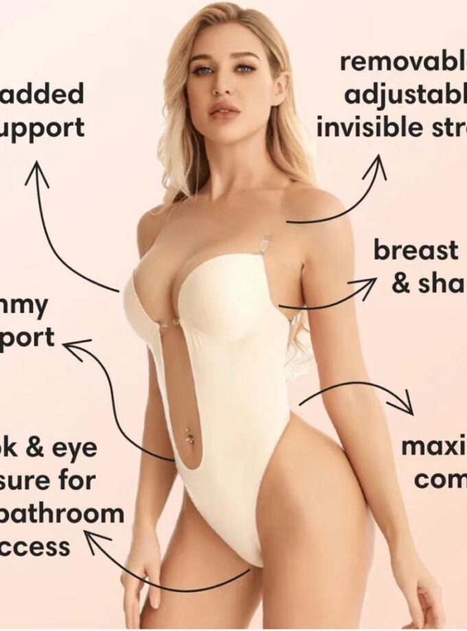 Backless Body Shaper Bra