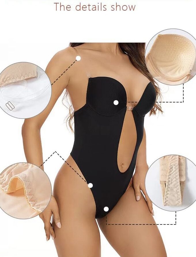 Backless Body Shaper Bra