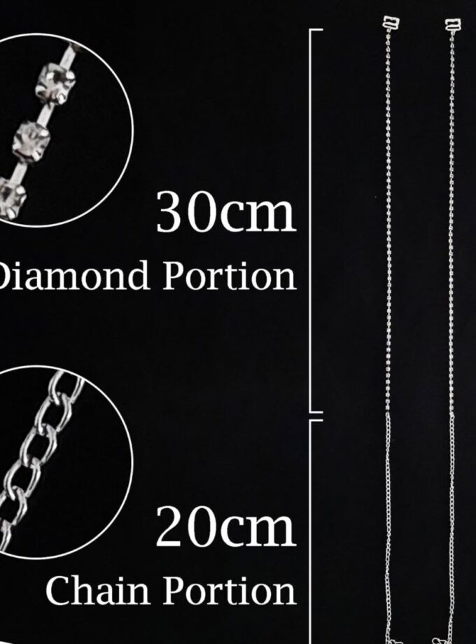 Rhinestone Bra Strap