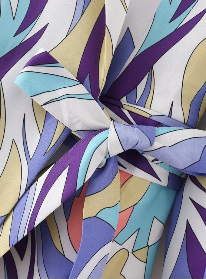 Hermosa Printed Blazer Dress