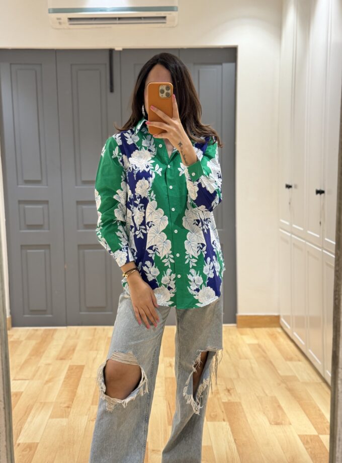 Printed Cotton Shirt