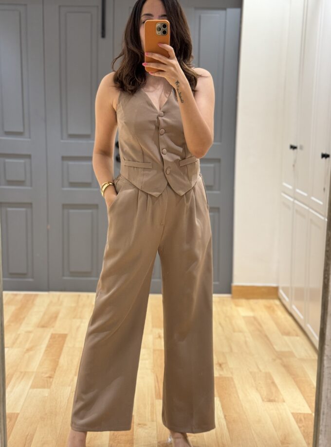 Pisco Waist Coat And Trousers Coord Set