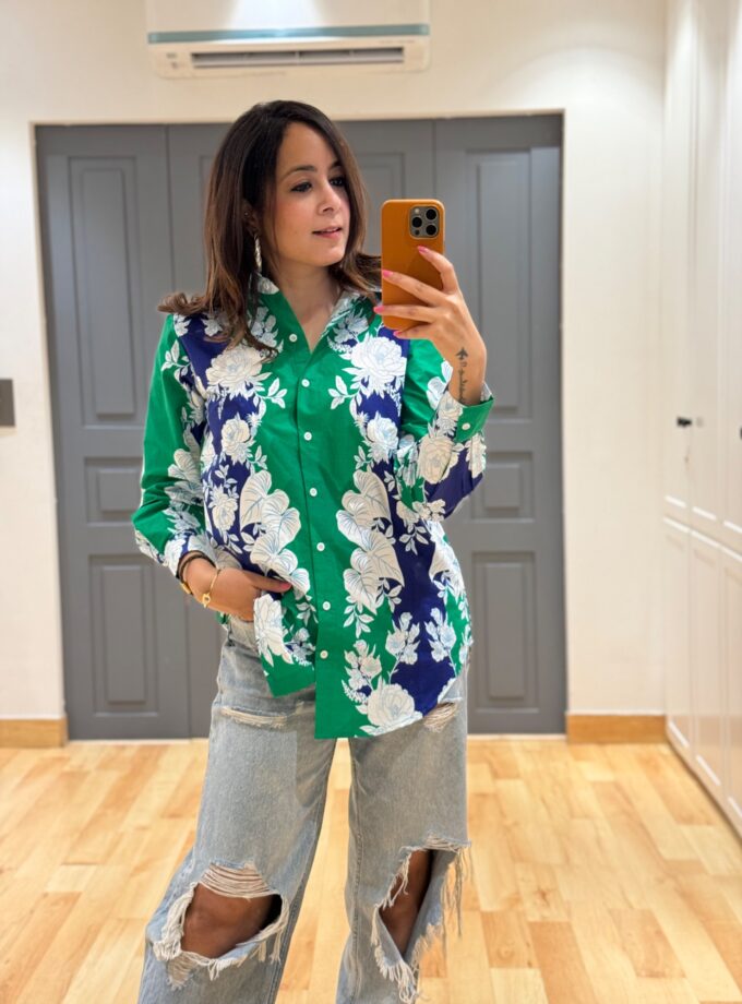 Printed Cotton Shirt