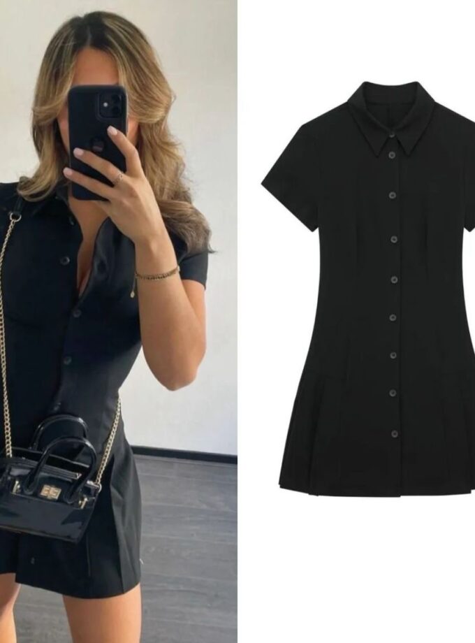 Giny Button Down Dress