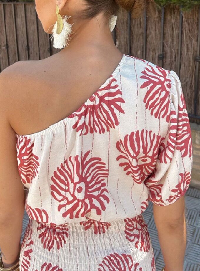 Herber One Shoulder Dress