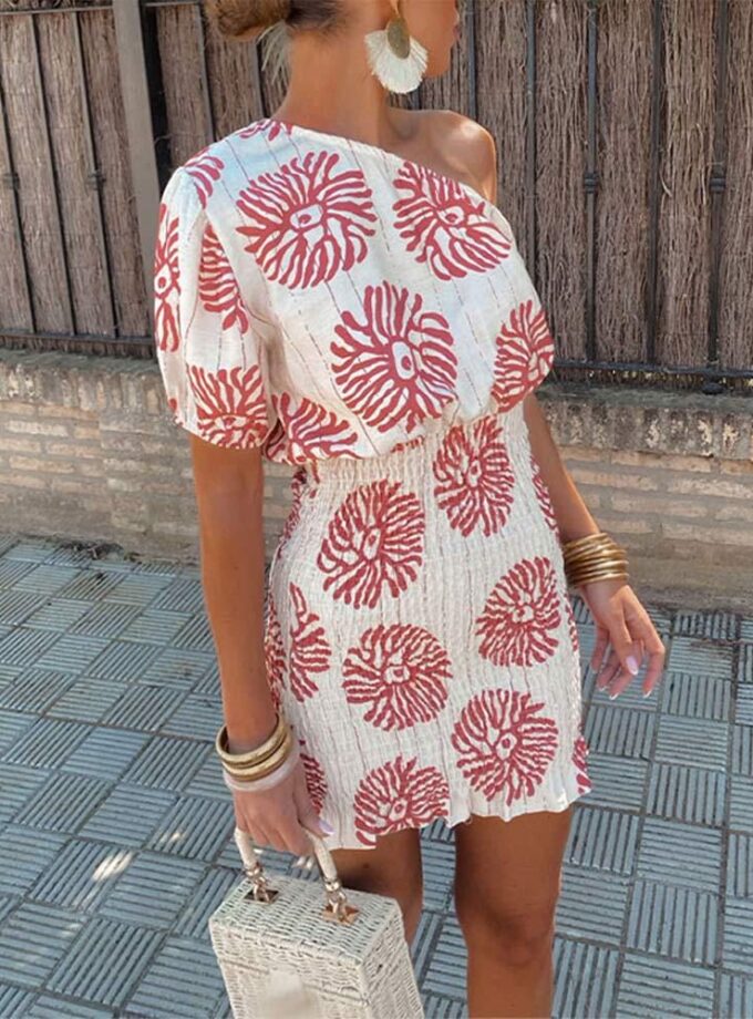 Herber One Shoulder Dress
