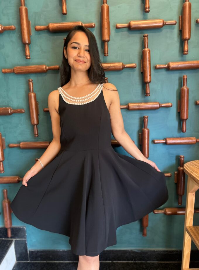 Fello Pearl Detailing Dress